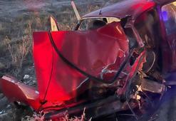 Karapınar'da tır ile otomobil çarpıştı: 1 yaralı