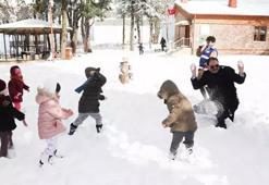Samsun'un dört ilçesinde eğitime kar engel oldu!