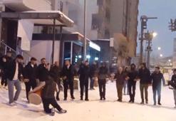 Batman’a yıllar sonra gelen kar kentte bayram havası yaşattı: Davul zurna, halay ve kızak keyfi