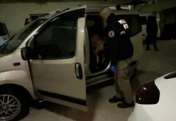 Bolu'da arabaya zulalı halde pako bulundu!