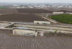 Adana'da 7 yıldır bitmeyen yolun köprü ayakları samanlığa döndü