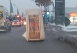 Malatya'da görenleri şaşkına çeviren görüntü: Gören bir daha baktı