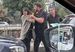 Adana'da boşanma aşamasındaki eşini trafikte darbedip, aracına çarptı