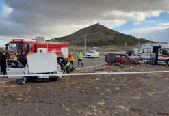 Seydişehir'de kavşakta iki otomobil çarpıştı: 1 ölü, 1 yaralı