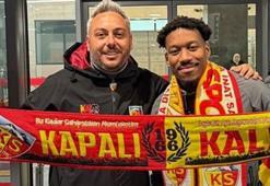 Kayserispor'un yeni transferi Ronael Pierre-Gabriel kente geldi