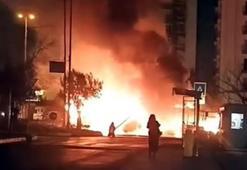 Avcılar'da park halinde alev aldı: Kullanılamaz hale geldi