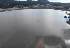 Hatay'da bereketin sembolü olan göl yeniden su tuttu! Yazın mera olarak kullanılıyordu