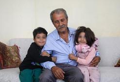 Antalya'da oğlu cezaevine giren, gelini vefat eden dede, 3 torununa sahip çıktı! Devlet de evsiz kalan aileyi yuvasız bırakmadı