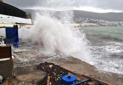 Meteoroloji, Kaş-Bodrum arası denizlerde fırtına uyarısında bulundu