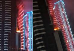 İzmir Konak’ta lüks yapıda yangın paniği