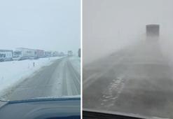 Sivas-Malatya ve Sivas-Kayseri kara yolları trafiğe kapatıldı