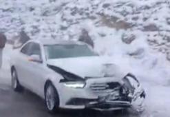 TAG Otoyolu'nda çok sayıda kaza meydana geldi