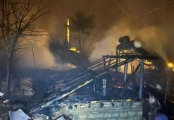 Erbaa’da tek katlı evde yangın çıktı