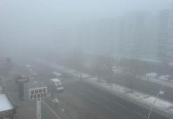 Diyarbakır sis denizinde kayboldu! Görüş mesafesi 10 metreye düştü: Uçak seferleri iptal edildi