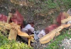Otoyol kenarında kemikler bulundu! Jandarma izleri sürünce korkunç manzarayla karşılaştı