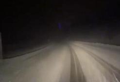 Tipi nedeniyle Kayseri-Kahramanmaraş kara yolu araç trafiğine kapatıldı