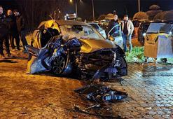 Bursa'da feci kaza! Bu araçtan sağ çıktılar