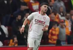 Samsunsporlu Eyüp Aydın trafik kazası geçirdi