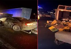 Anadolu Otoyolu’nda feci kaza: 1 ölü, 3 yaralı