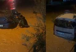 İzmir’de sağanak ve fırtına! Sel suları hayatı felç etti