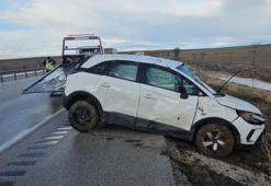 Kulu'da aniden bastıran dolu ve fırtına kazalara neden oldu: 2 yaralı