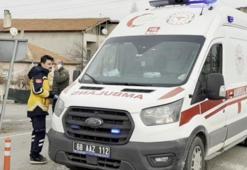 Aksaray’da kamyonet bisiklete çarptı: 1 yaralı