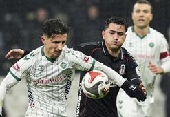 TÜMOSAN Konyaspor Dolmabahçe'de attı Beşiktaş yakaladı