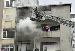 Şişli’de 4’üncü katta yangın paniği: Alevler büyümeden söndürüldü