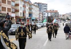 Ankara'da yürüyüşü yapıldı: Bin yıllık gelenek canlandı