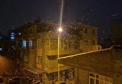 Tekirdağ’da kar yağışı başladı