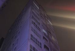 İstanbul'da 14 katlı binayı alevler sardı: 4 kişi dumandan etkilendi