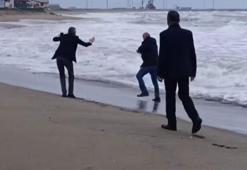 Sakarya'da cinnet anlarında film gibi ikna operasyonu: Telefonda başladı, sahilde bitti