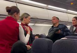 Rahatsızlandığını söyleyip uçaktan indi: 'Hakkınızı helal edin!' Başka bir yolcu vatandaşın korktuğunu iddia etti