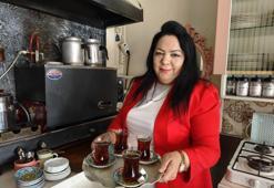 Kayseri'de terminale gelenler şaşkınlığını gizleyemiyor: Ocağın başında kadın var! İşletmeci Sibel Kaymaz’ın çay ocağı ezber bozuyor