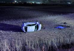 Kayseri-Malatya Karayolu’nda otomobil şarampole yuvarlandı: 1 ölü, 1’i ağır 4 yaralı