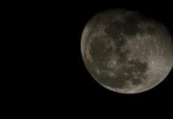 Elazığ'da gökyüzünü aydınlatan şişkin ay mest etti