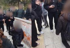 Ortaokul öğrencisi, akranlarına dehşeti yaşattı: Diz çöktürüp zorla özür dilettiler