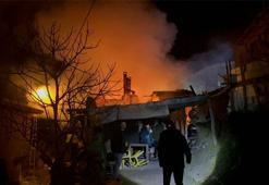 İznik'te 2 katlı binada yangın çıktı