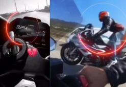 Otobanda 324 Km hızla ölüme meydan okudu