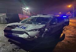 İstanbul'da polis aracı kaza yaptı: 2'si ağır 3 yaralı!