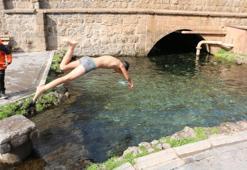 Diyarbakır'da şaşırtan görüntü! Güneşi gören oraya koştu