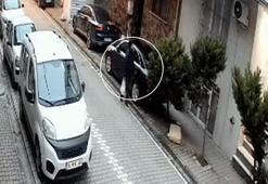 Esenyurt’ta bir şahıs kaldırıma park edilen bazı araçları tek tek çizdi