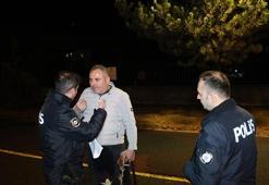 Nevşehir’de alkollü sürücü yolda uyuya kaldı, uyanınca polise ecel teri döktürdü