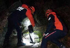 Karaman'da define bulmak için girdikleri sarnıçta mahsur kalan 3 kişi, 4 saatte kurtarıldı