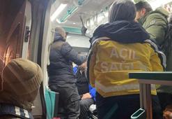 Üzerine çığ düşen araçtaki 4 personel kurtarıldı