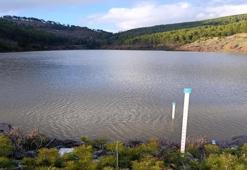 Denizli'de göletler doldu taştı! Çiftçinin yüzü güldü