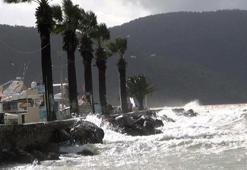 Meteoroloji Bodrum-Kaş arası fırtına uyarısında bulundu