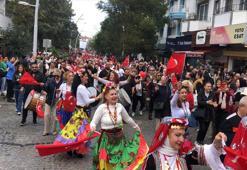 Muğla Datça'da ‘Badem Çiçeği Festivali’ renkli görüntülerle devam ediyor