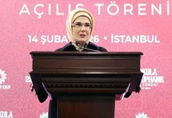 Emine Erdoğan: Kütüphane okulların kalbidir, ruhudur, can damarıdır