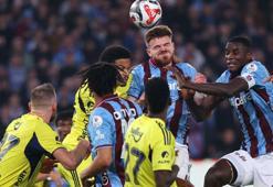 Trabzonspor-Fenerbahçe maçında 5 gol vardı! Kanarya zorlu deplasmandan 3 puanla dönüyor